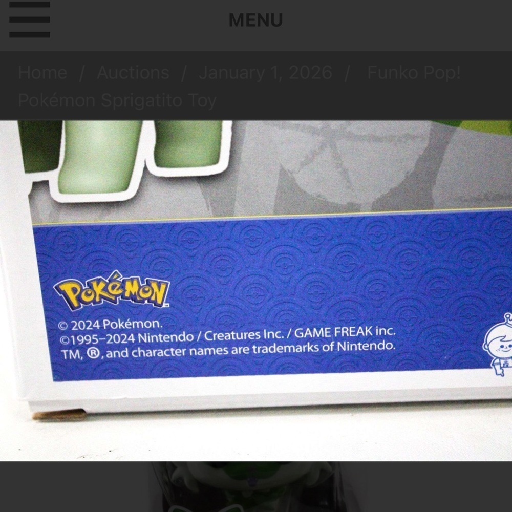 Funko Pop! Pokémon Sprigatito Toy - Picture 7 of 8